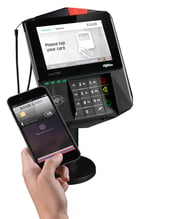 Payment terminal accepting Apple Pay